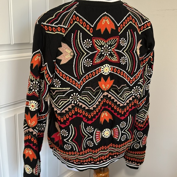 Freyja Embroidered Bomber - Picture 4 of 7